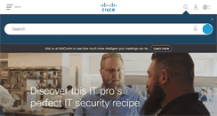 Desktop Screenshot of cisco.com