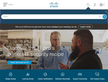 Tablet Screenshot of cisco.com