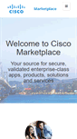 Mobile Screenshot of marketplace.cisco.com