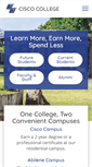 Mobile Screenshot of cisco.edu