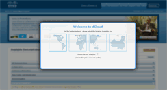 Desktop Screenshot of demos.cisco.com